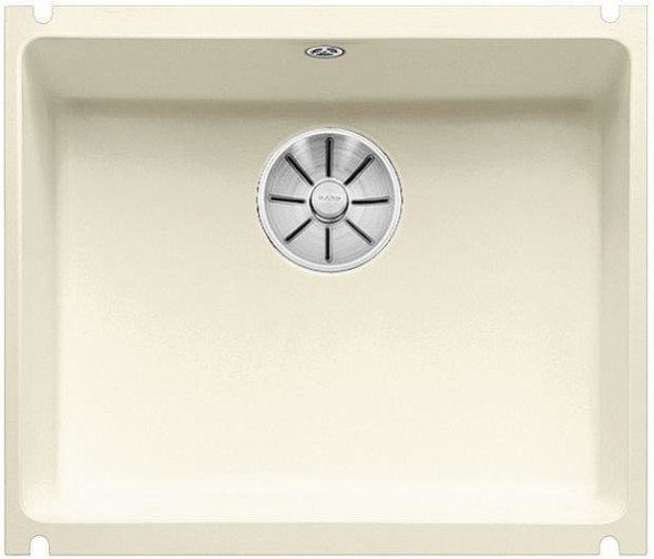 Blanco Subline 500-U zlewozmywak ceramiczny 1 komora podwieszana z korkiem InFino kolor mangolia 523734