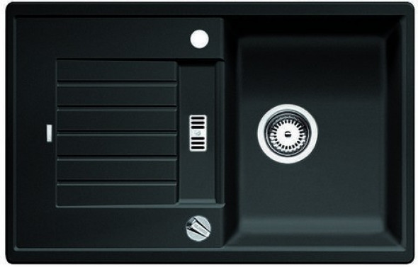 Blanco Zia 45 S Silgranit PuraDur II zlewozmywak granitowy 1 komora z ociekaczem,z korkiem automatycznym kolor antracyt 514724