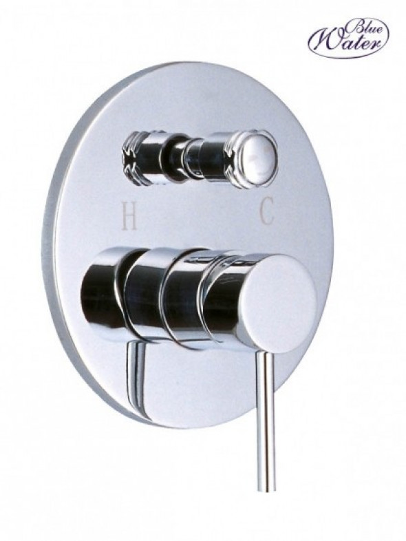 Blue Water Denver bateria podtynkowa z przełącznikiem 2-drożna chrom DEN-BPD.220C