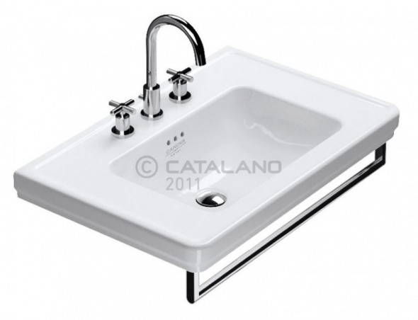 Catalano Canova Royal umywalka 75x50 biały cataglaze 175CV00