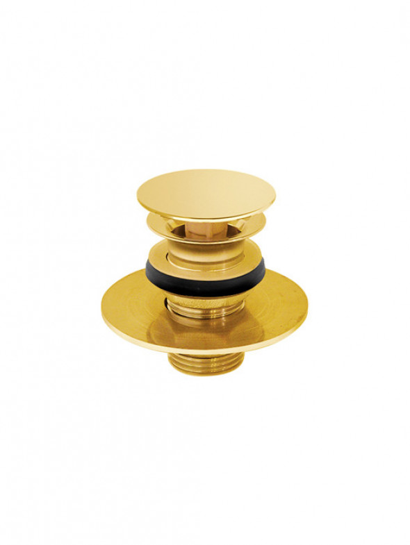 Catalano Ceramic Top korek do umywalki bez przelewu złoty 5PIPCDO