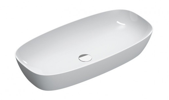 Catalano Green LUX 80 umywalka stawiana na blat 80x40 biały Cataglaze 180APGRLX00