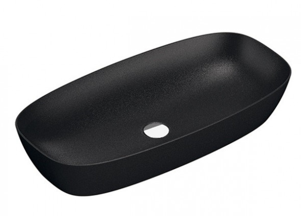 Catalano Green LUX 80 umywalka stawiana na blat 80x40 czarny matowy nero satinato 180APGRLXNS
