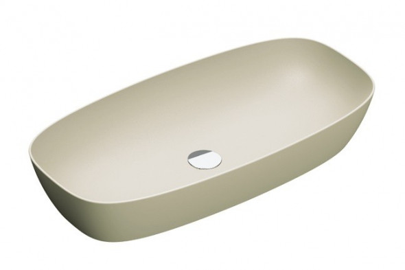 Catalano Green LUX 80 umywalka stawiana na blat 80x40 szary beż matowy grigio satinato 180APGRLXGS