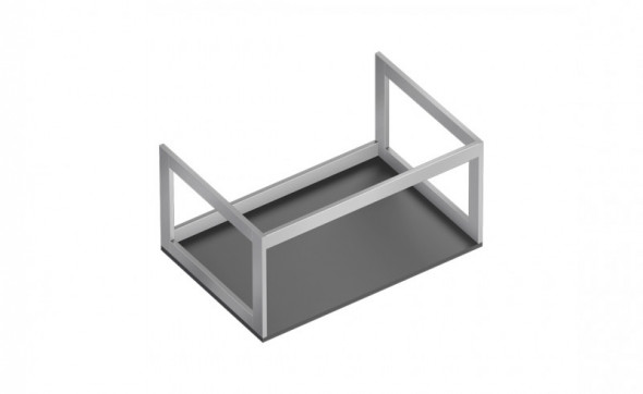 Catalano Horizon stelaż aluminiowy/ konsola pod blat 75 cm wisząca aluminium inox 5S755000