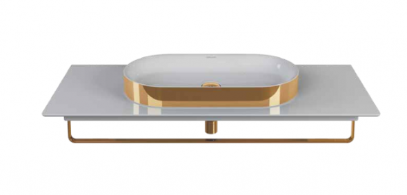 Catalano Horizon wieszak na ręcznik do blatu 100 cm złoty 5PPC100DO