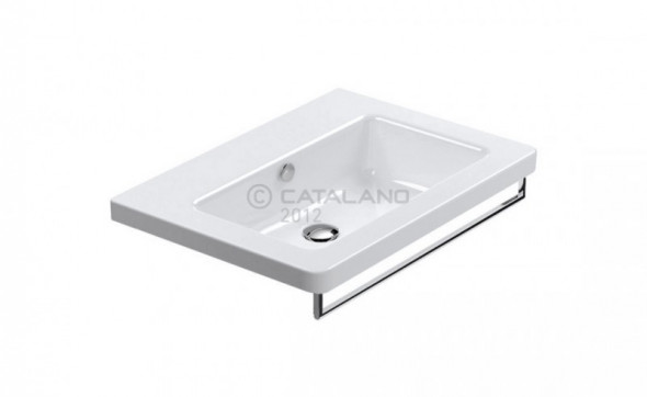 Catalano New Light 67 umywalka 67x48 biały cataglaze 167LI00