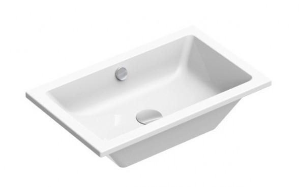 Catalano New Zero 60 umywalka wpuszczana lub podblatowa 60x37 biały Cataglaze 16037ZE00