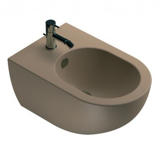 Catalano Sfera 54 bidet wiszący marrone brązowy matowy 1BSF54MS