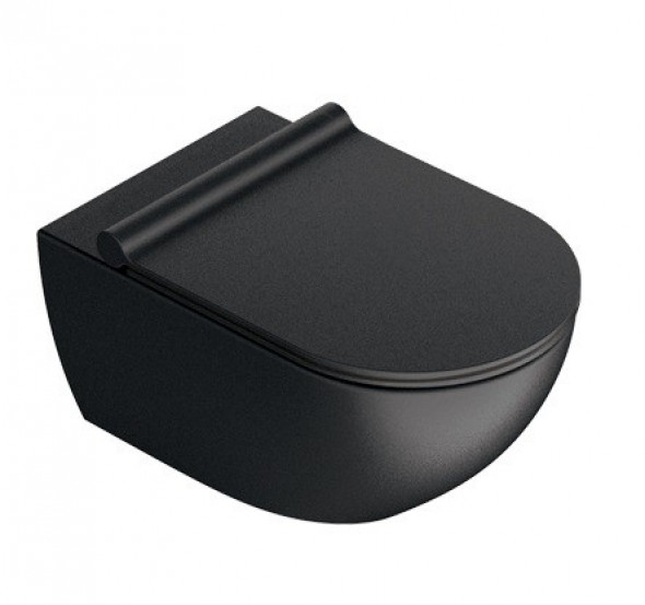 Catalano Sfera 54 NEWFLUSH muszla wisząca nero czarny matowy 1VSF54RNS
