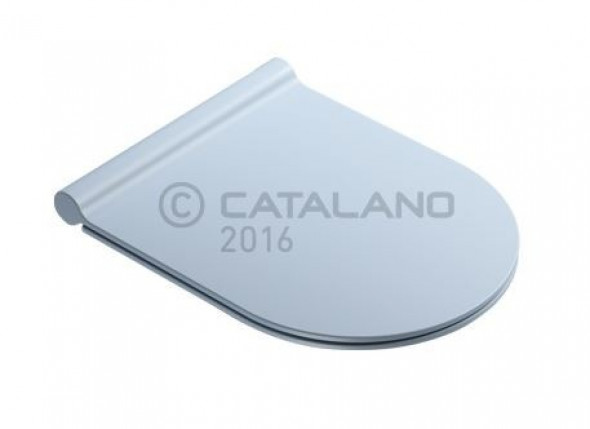 Catalano Sfera deska sedesowa wolnoopadająca azzurro niebieski matowy 5SCSTPAS