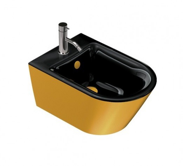 Catalano Zero 55 bidet wiszący gold/black złoty/czarny 1BS55NRNO