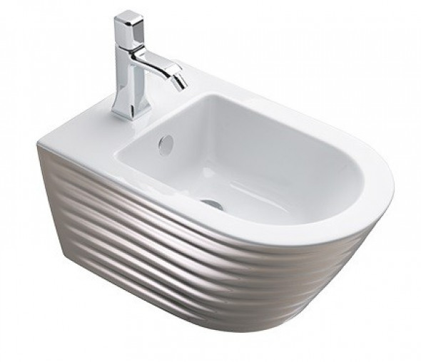 Catalano Zero Classic 55 bidet wiszący silver/white srebrny/biały 1BS55ZEBA