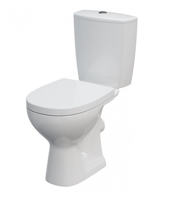 Cersanit 613 Arteco 010 CleanOn WC kompakt muszla bezkołnierzowa + spłuczka + deska wolnoopadająca K667-052