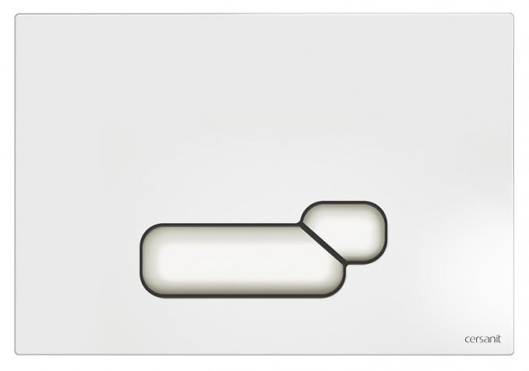 Cersanit Actis przycisk spłukujący do WC biały  S97-014