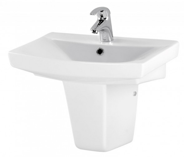 Cersanit Carina 55 umywalka meblowa 55 x 40 cm biała K31-005
