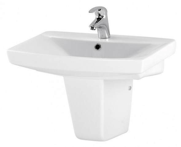 Cersanit Carina 60 umywalka meblowa 60 x 41,5 cm biała K31-006