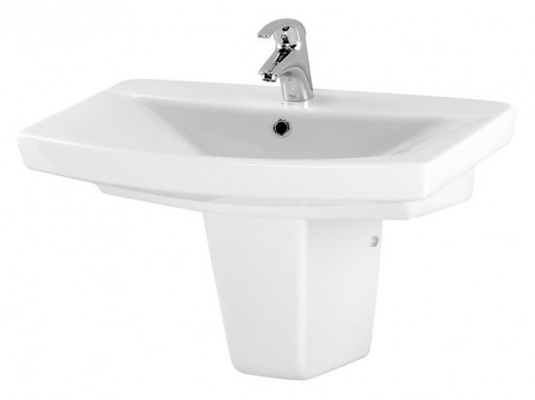 Cersanit Carina 70 umywalka meblowa 70 x 43,5 cm biała K31-007