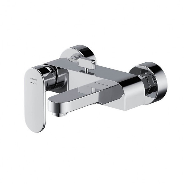 Cersanit Crea bateria wannowa ścienna chrom połysk S951-304