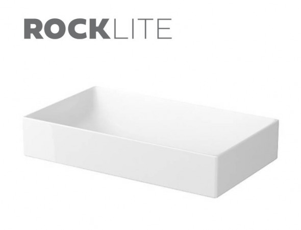 Cersanit Inverto 60 umywalka stawiana na blat prostokątna 60x35 biały K671-008