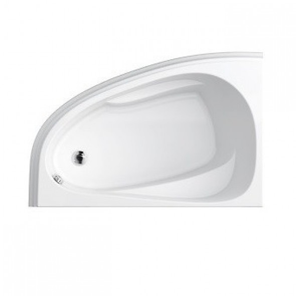 Cersanit Joanna wanna asymetryczna 150x90 lewa z nogami S301-167