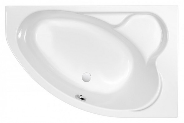 Cersanit Kaliope wanna asymetryczna 170x110 prawa z nogami S301-115