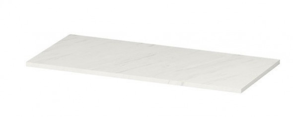 Cersanit Larga blat naszafkowy pełny 100 cm marmur biały S932-052