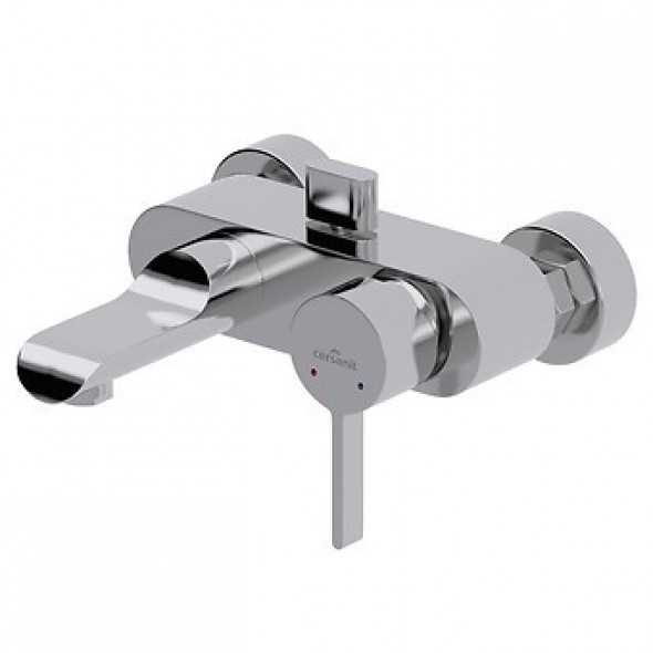 Cersanit Luvio bateria wannowo-prysznicowa ścienna chrom S951-012