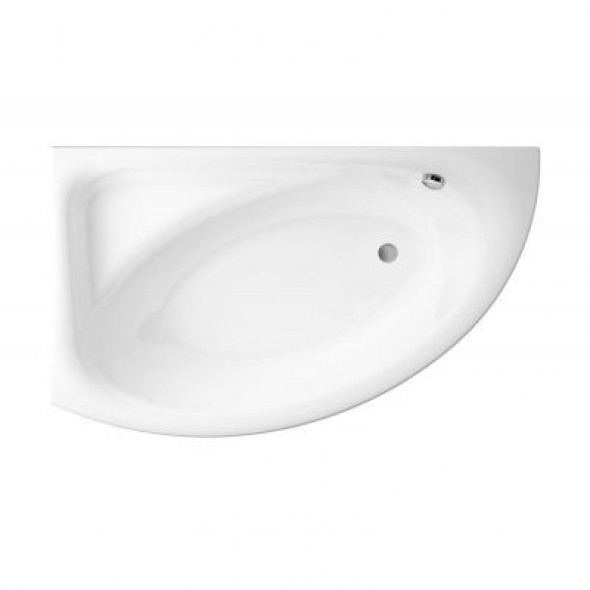 Cersanit Meza wanna asymetryczna lewa 170x100 biała S301-126