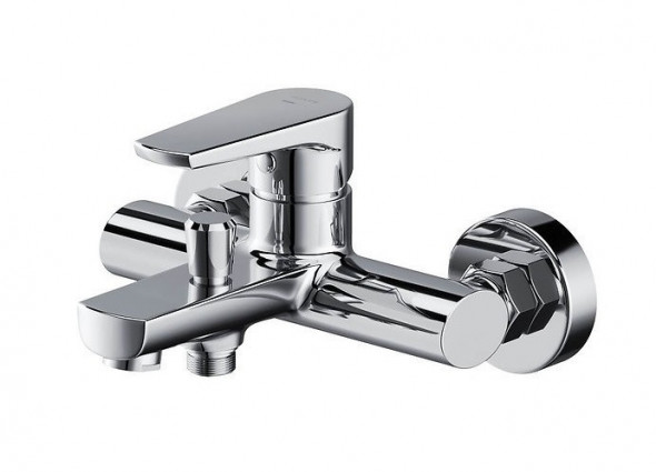 Cersanit Moduo bateria wannowa ścienna chrom połysk S951-346