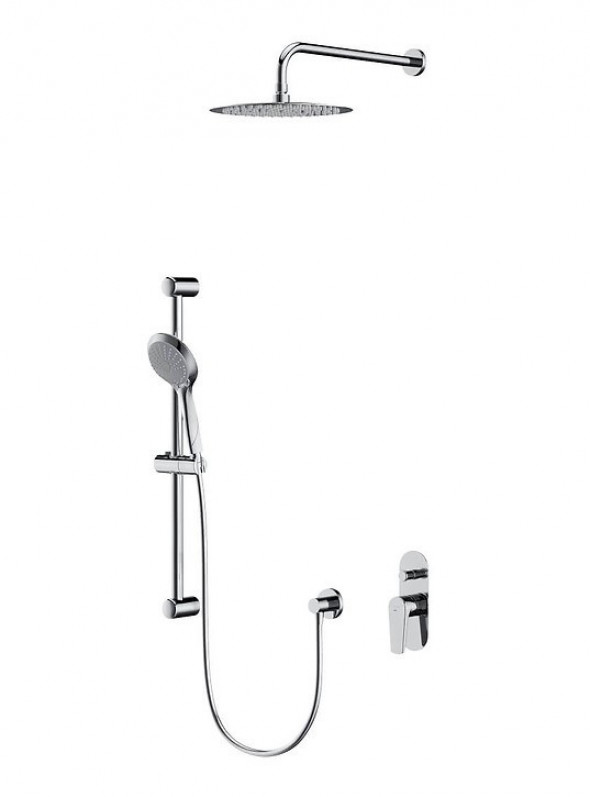 Cersanit Moduo kompletny zestaw podtynkowy z deszczownicą chrom połysk S952-011