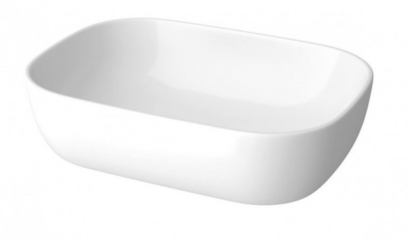 Cersanit Moduo umywalka nablatowa prosotkątna 50x36 biała K116-050