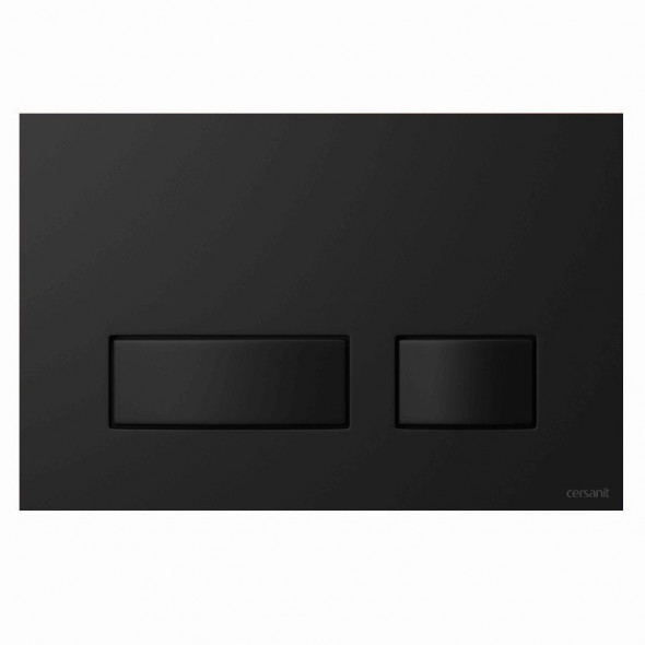 Cersanit Movi przycisk spłukujący do WC czarny matowy K97-417