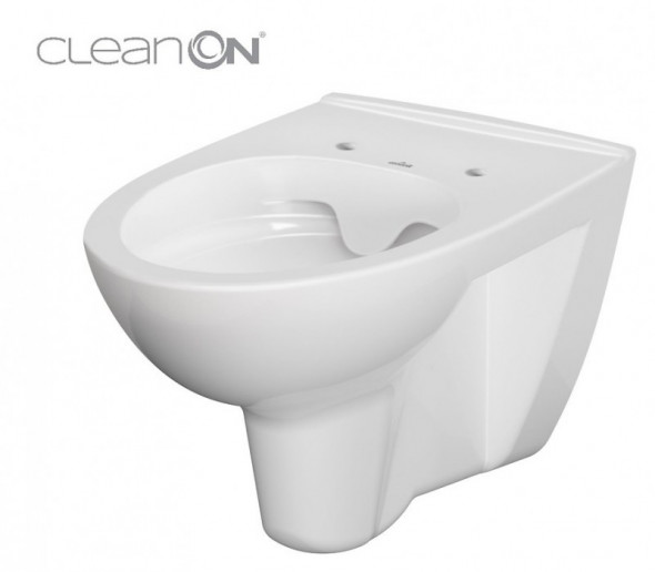 Cersanit Parva CleaonOn muszla wisząca bezkołnierzowa 51 cm  K27-061