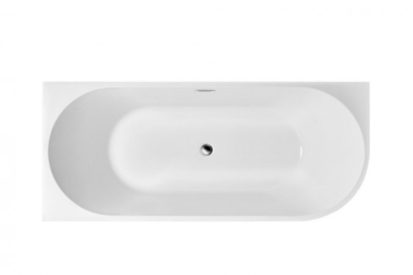 Corsan Intero E-230 wanna wolnostojąca przyścienna lewa 170x73 biała E-230XL