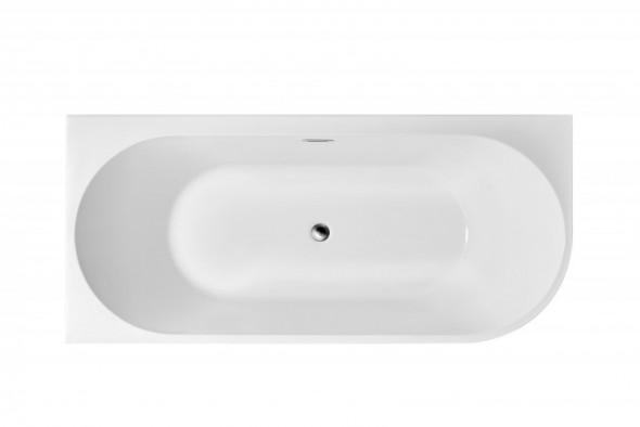 Corsan Intero E-240 wanna wolnostojąca przyścienna lewa 160x74 biała E-240L