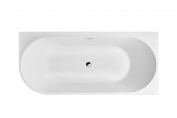 Corsan Intero E-240 wanna wolnostojąca przyścienna prawa 160x74 biała E-240P