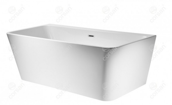 Corsan Iseo wanna wolnostojąca przyścienna 160x75 biała E-019L