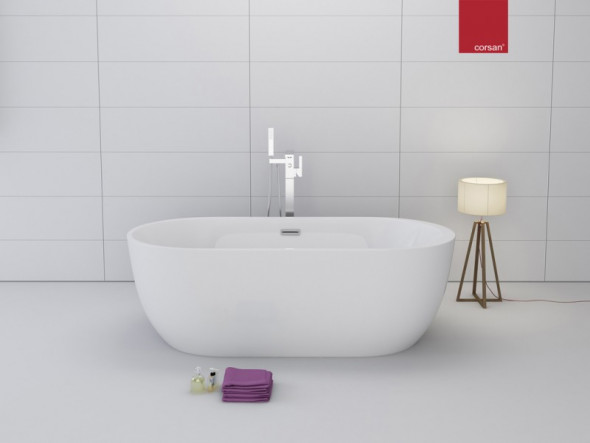Corsan Reno wanna wolnostojąca akrylowa 170 x 80 biała E-042XL