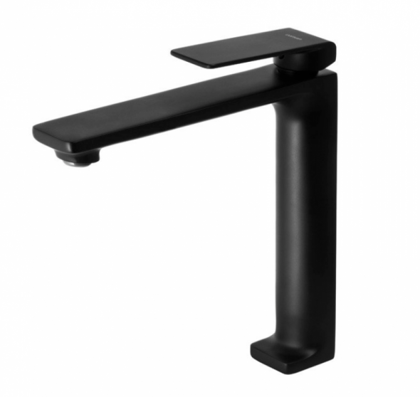 Corsan Trino bateria umywalkowa wysoka czarny CMB7112BL