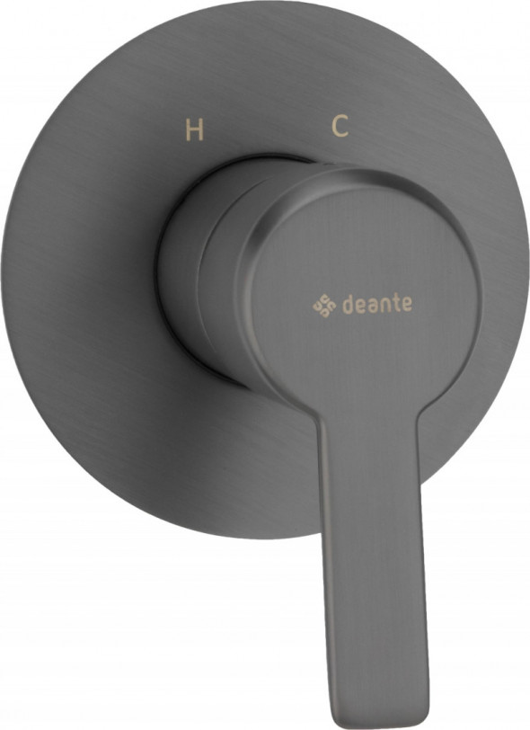 Deante Arnika bateria prysznicowa podtynkowa titanium BQAD44L