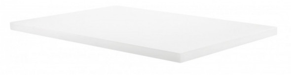 Deante Correo półka do konsoli 36,7x26,7 cm Lapitec biały CBLA30B