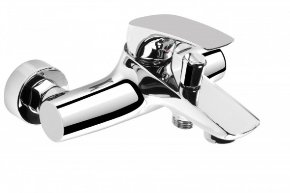 Deante Cynia bateria wannowa ścienna chrom połysk BCY010M