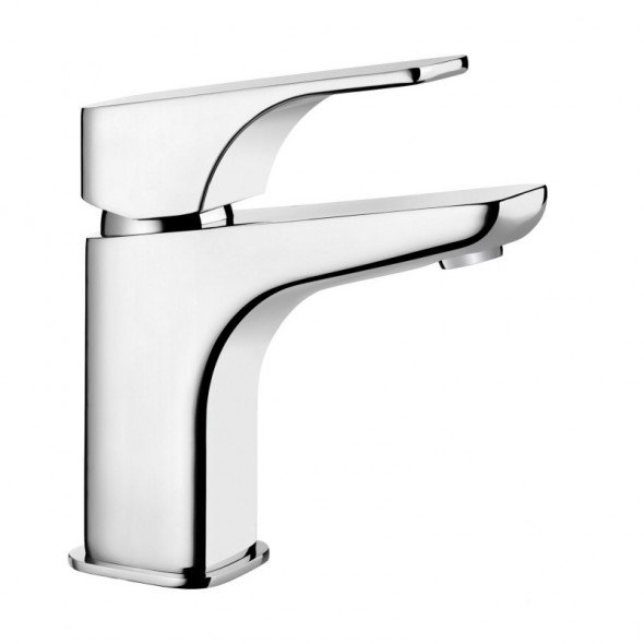 Deante Hiacynt bateria umywalkowa z korkiem chrom połysk BQH021M