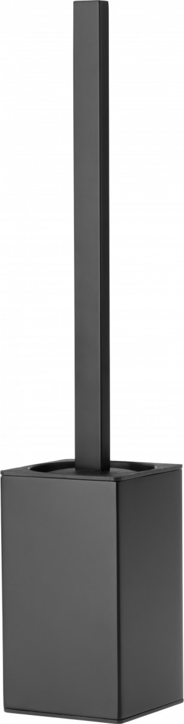 Deante Mokko Nero szczotka WC z pojemnikiem wolnostojąca czarny ADM_N712