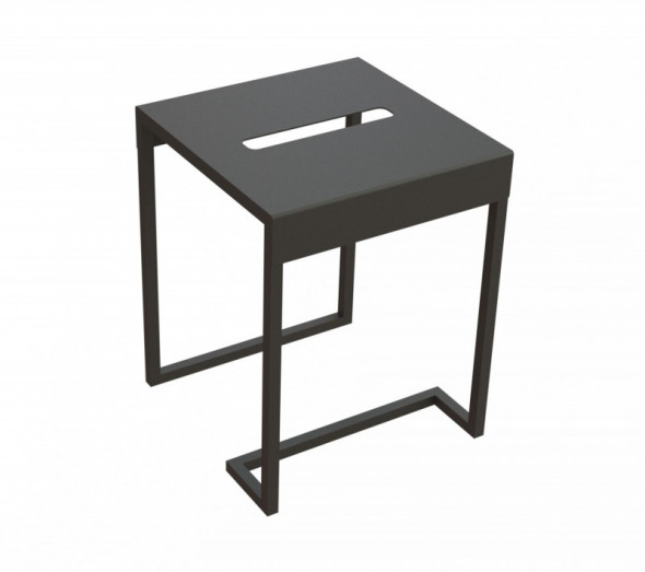 Deante Mokko Nero taboret/stolik czarny ADM N51T