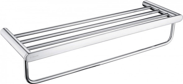 Deante Round Półka na ręcznik podwójna chrom połysk ADR0531