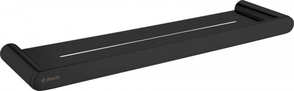 Deante Round Półka ścienna czarny matowy ADRN511