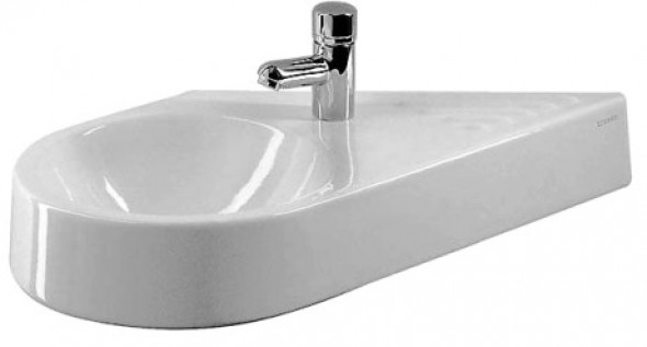 Duravit Architec umywalka mała 64,5cm 64,5x41 biały alpin 0764650000