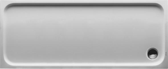 Duravit D-Code brodzik prostokątny 170x70 biały alpin antislip 720096000000001